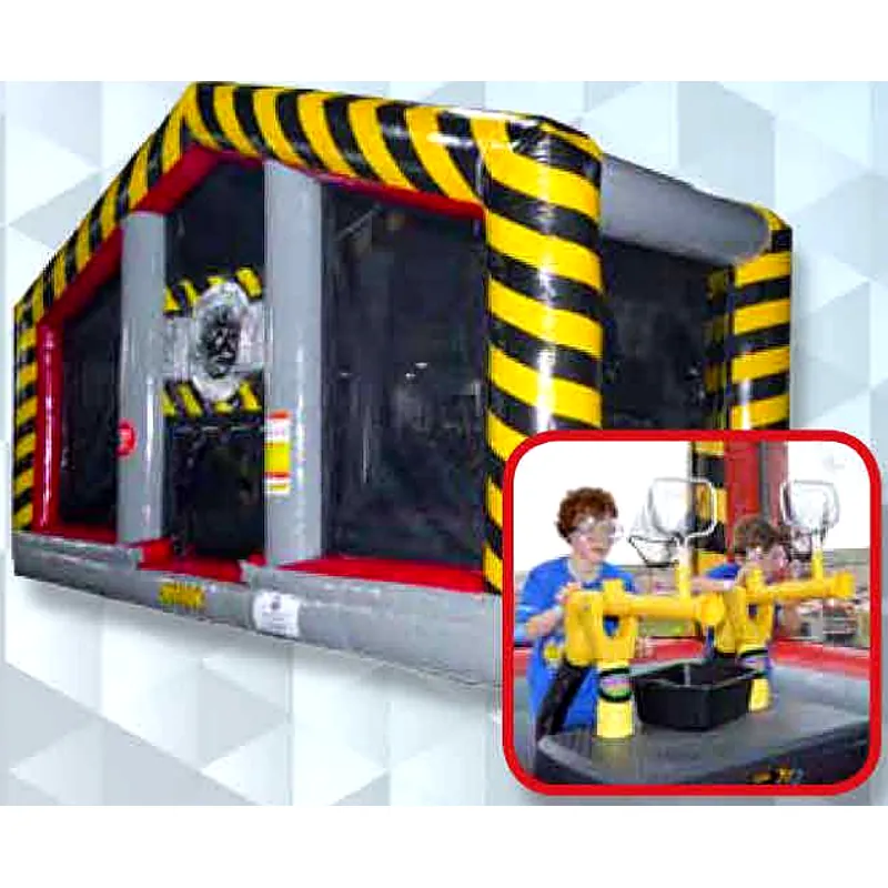 Inflatable Atomic Cannonball Blaster Zone, Long Island Event Rentals