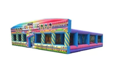 Carnival Fun House Inflatable Maze