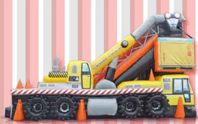 crane slider inflatable slide, long island event rentals crane slider inflatable slide, long island event rentals