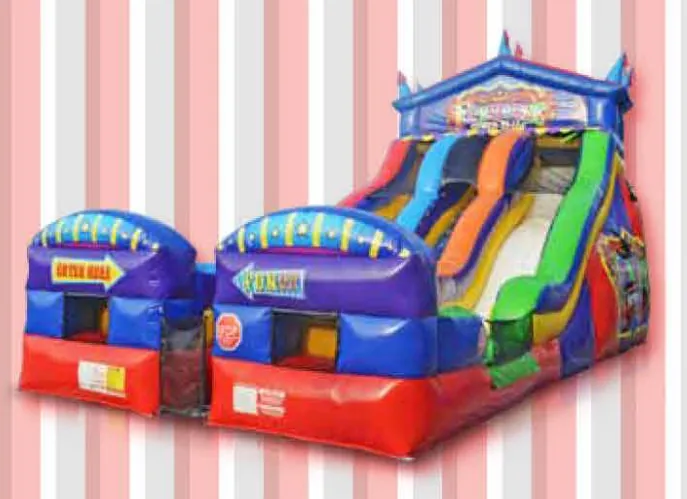 Fun House Inflatable Slide, Long Island Event Rentals