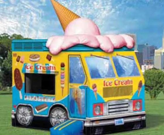 Ice Cream Truck Bouncer, Long Island Event Rentals