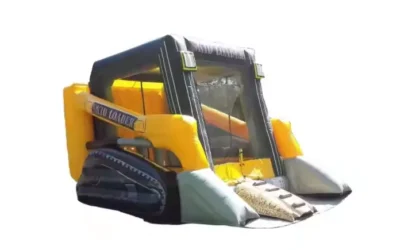 Skid Loader Inflatable Bouncer